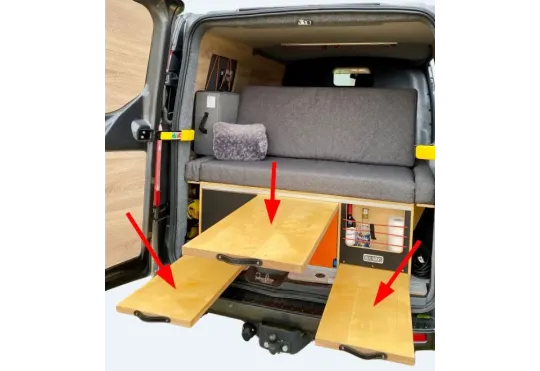 Kit bancs et table arrière