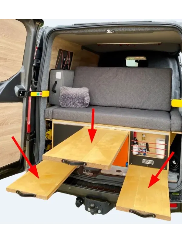 Kit bancs et table arrière